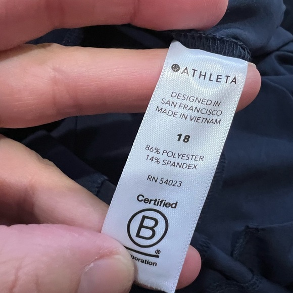 Athleta Venture Pants - Size 18 - NWT - navy - Picture 9 of 9
